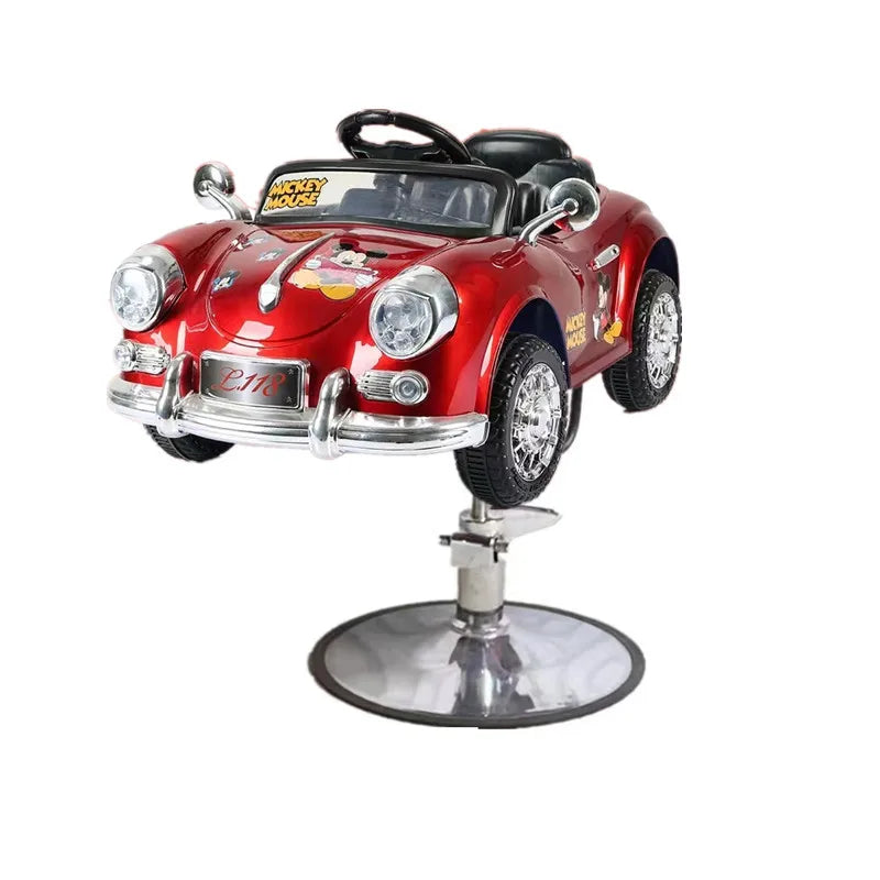 Children's Barber Chair Car Cartoon Toy Car, Barber Shop Children's Barber Chair, Swing Seat Car