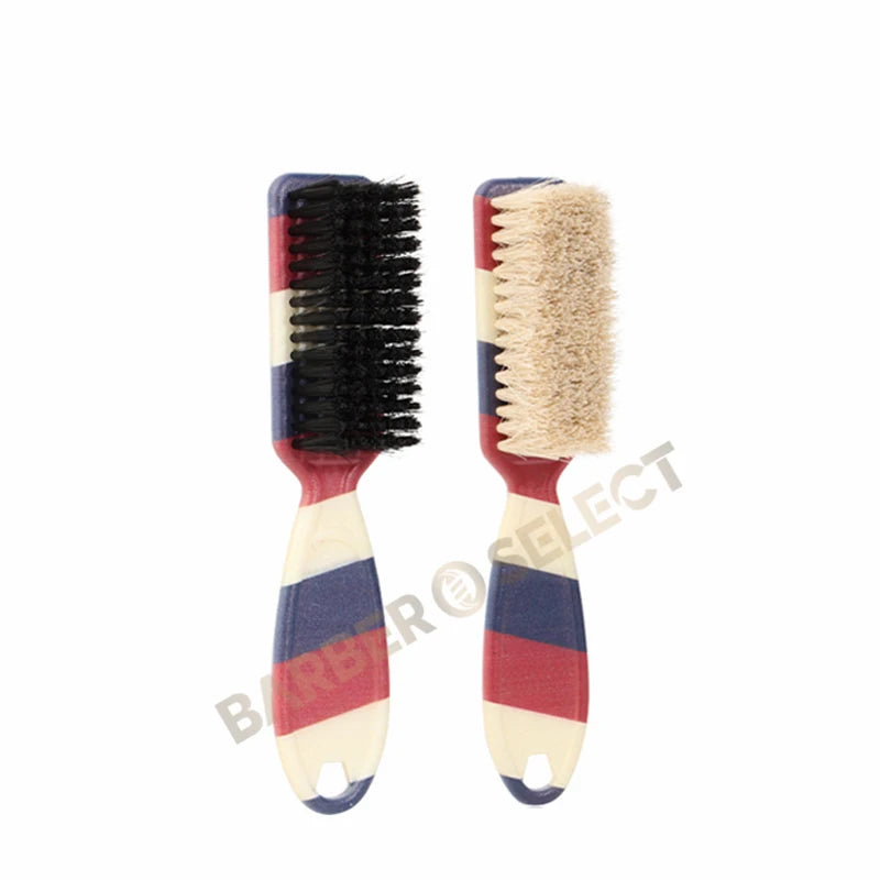 New Professional Barber Shaving Beard Brush Removal Neck Dusting Horse Hair Brushes Face Mustache Salon Cleaning Styling Tools