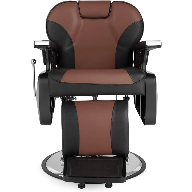 All Purpose Hydraulic Barber Chair Recline 360 Degree Swivel Height Adjustable Heavy Duty Hairdresser Chair Beauty Salon Spa