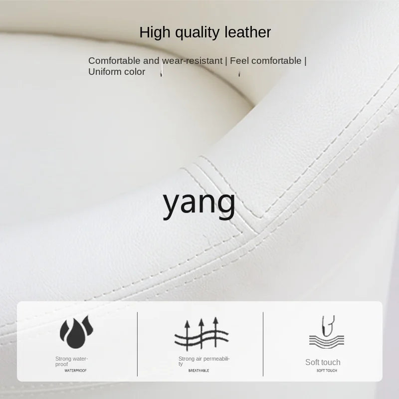 CX for Hair Salon Waiting Chair Stainless Steel Personalized Rest Area Leisure Sofa