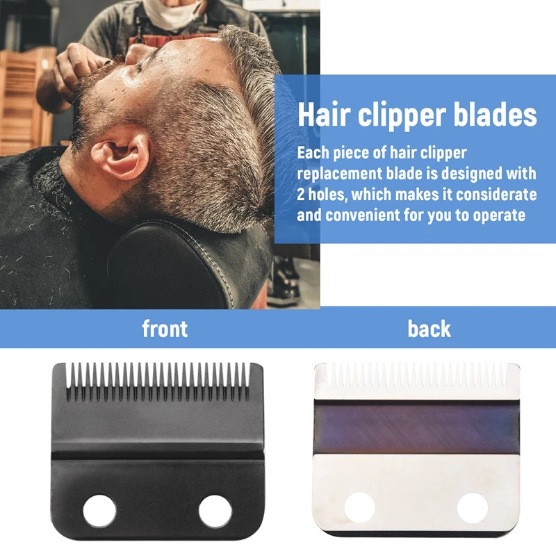 1 Sets Hair Clipper Replacement Blade Adjustable Hair Clipper Blades Compatible with Wahl 8148, 1919,8591, 8504, 2241