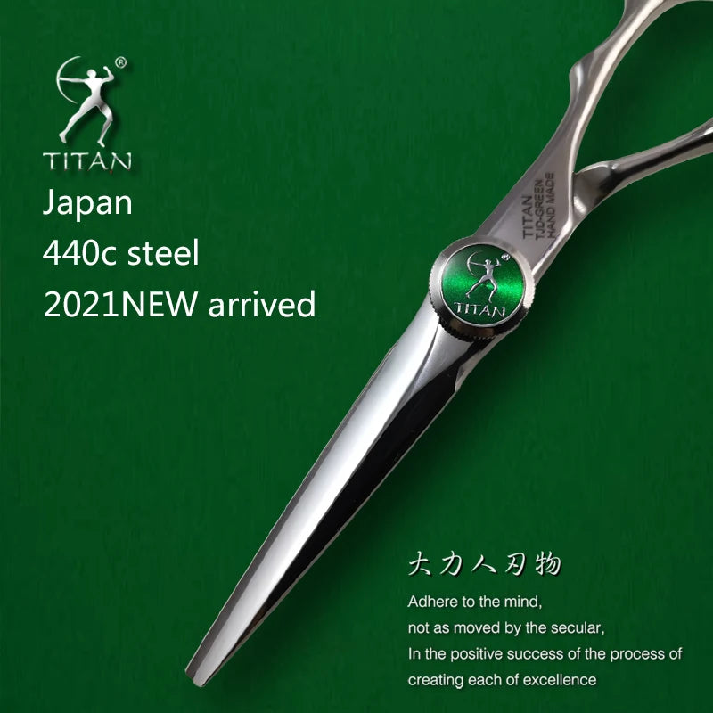 Titan Hairdressing Scissors 6 Inch Hair Scissors Professional Barber Scissors Cutting Thinning Styling Tool Hairdressing Shear