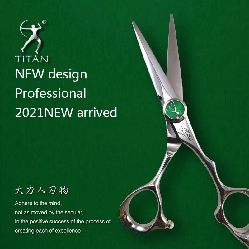 Titan Hairdressing Scissors 6 Inch Hair Scissors Professional Barber Scissors Cutting Thinning Styling Tool Hairdressing Shear