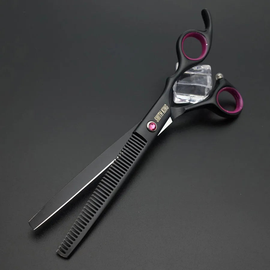 Professional Hairdressing Scissors, 5.5"& 6" &7" Laser wire Cutting +Thinning Barber Shears set+Kits+Comb/Razor