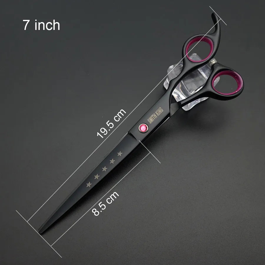 Professional Hairdressing Scissors, 5.5"& 6" &7" Laser wire Cutting +Thinning Barber Shears set+Kits+Comb/Razor