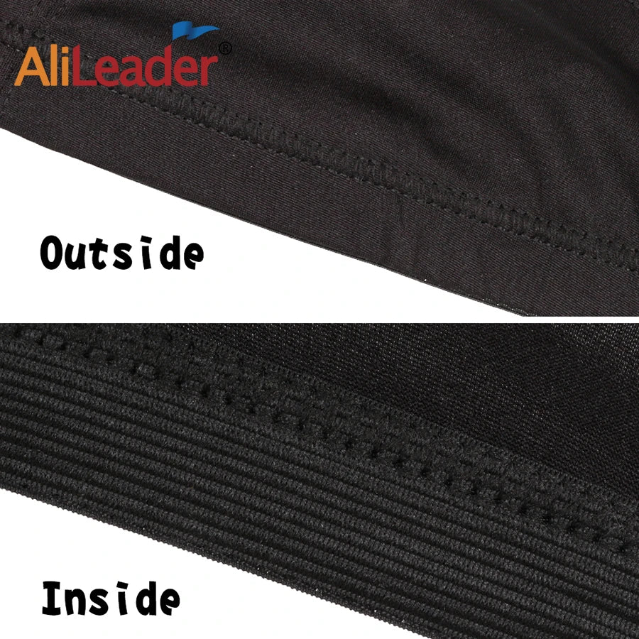 AliLeader S/M/L Elastic glueless wig caps for wig making Easier Sew In Hair Stretchable Weaving Cap Glueless Hair Net Wig Liner