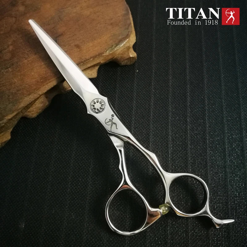 Titan hair scissors vg10 steel, hand made sharp scissors Cutting scissors hairdressing shears barber scissors