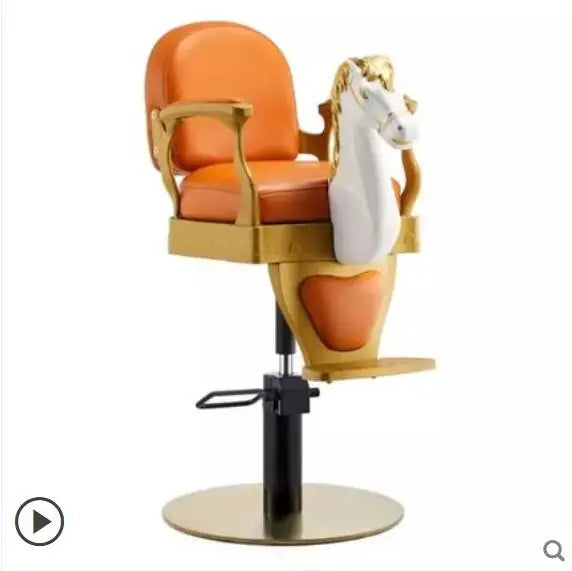 Barber shop children's hair cutting chair kids barber chair hair salon baby hair salon seat cartoon barber shop special