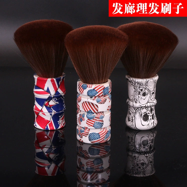 For Hair Salon Barber Brush Hairdressing Soft Brush Hair Cutting Shaving Sweep Hair Cleaning Brush Hair Sweep Brush Barber Shop