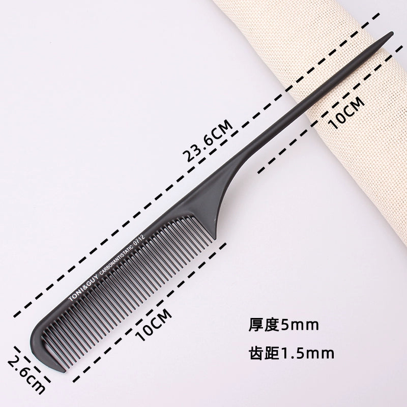 Pointed Tail Hair Steel Needle Comb Split Seam Makeup Highlight Hair Salon