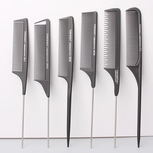 Pointed Tail Hair Steel Needle Comb Split Seam Makeup Highlight Hair Salon