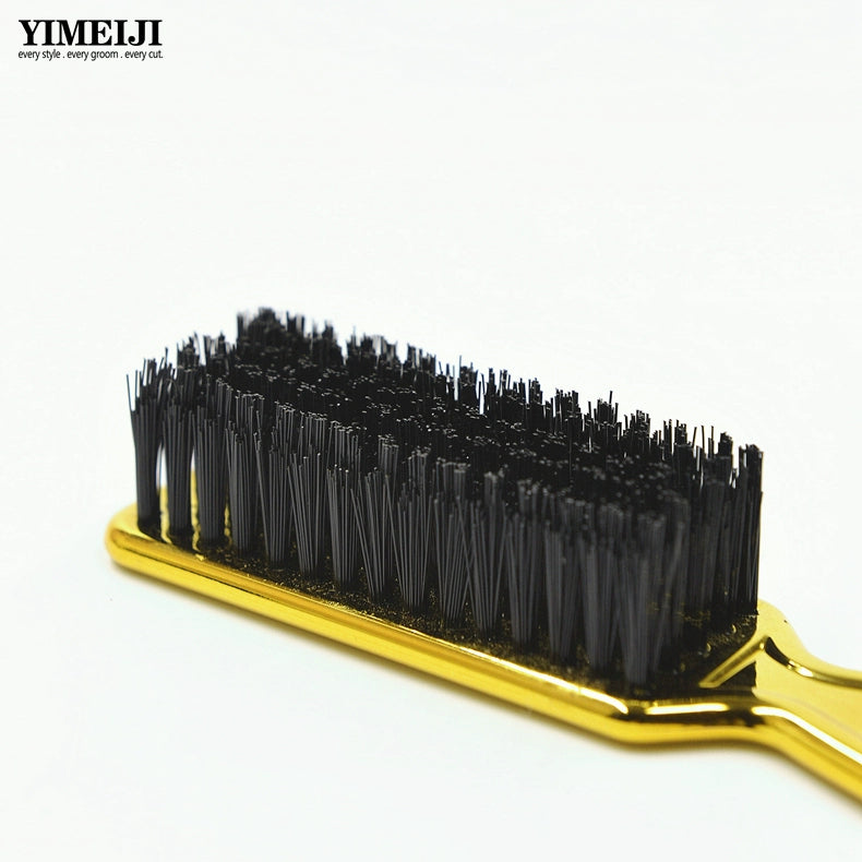 Retro Oil Head Hair Sweep Brush Electric Clipper Head Brush Carving Hair Cleaning Brush Hairdressing Bristle Ring Small Brush