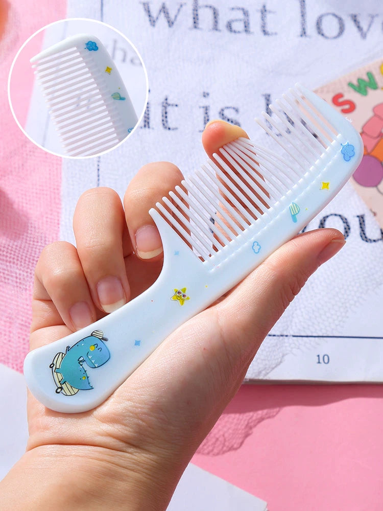 Cartoon Baby Girl Fine Tooth Mini Suit Comb