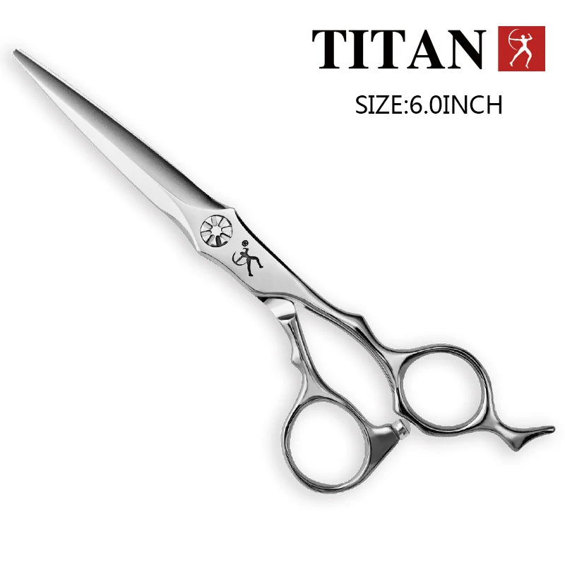 Titan hair scissors vg10 steel, hand made sharp scissors Cutting scissors hairdressing shears barber scissors