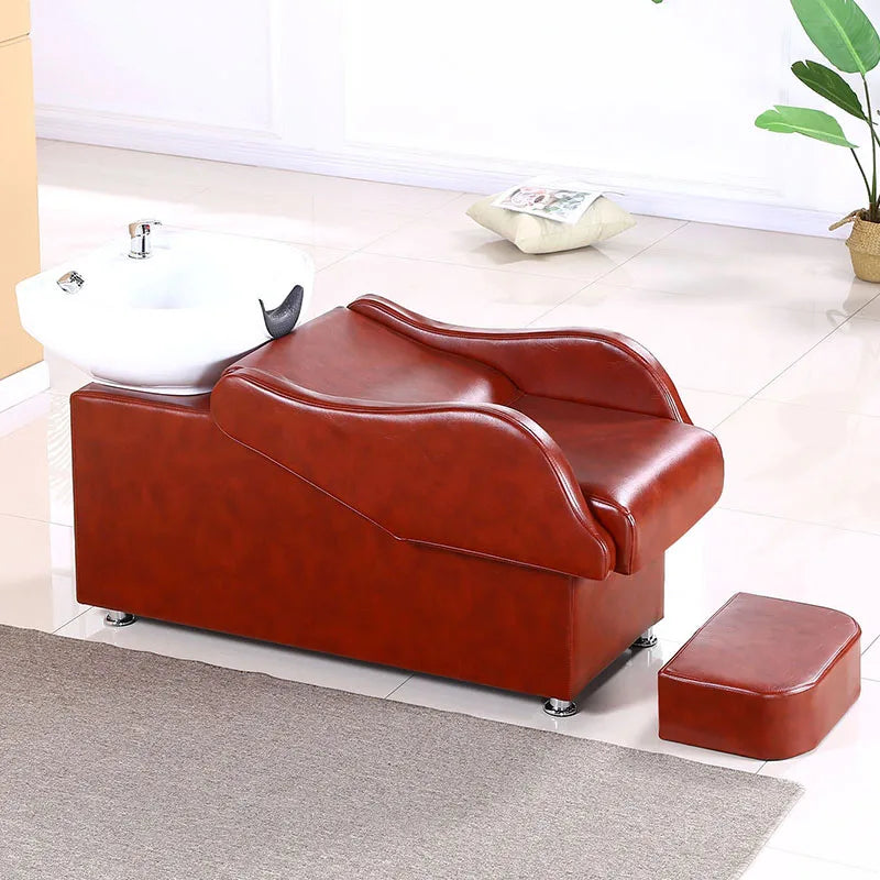 Spa Shampoo Bed Chair Hair Salon Massage Water Cosmetic Living Room Hairdressing Washing Haarwasstoel Equipment Professional
