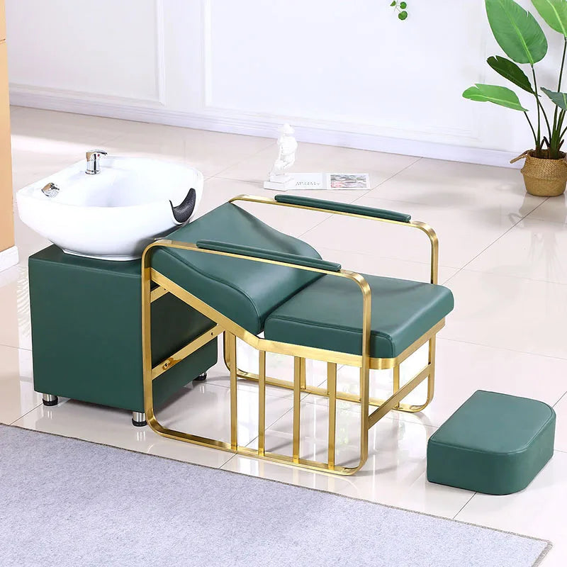 Spa Shampoo Bed Chair Hair Salon Massage Water Cosmetic Living Room Hairdressing Washing Haarwasstoel Equipment Professional