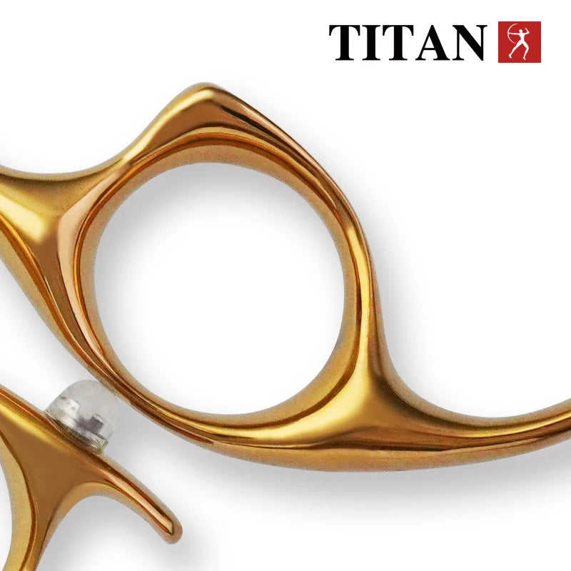 Titan Hairdressers scissors professional hair scissors gold hairdressing  barber salon tool cut scissors  free shipping