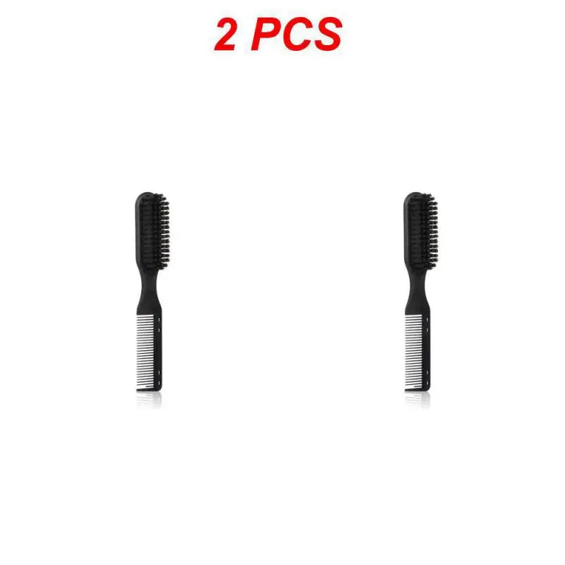 2/4/6PCS Styling Comb Smooth Two-in-one Hair Comb Hair Care First Tooth Design Beard Brush Easy Brush Hair Dye Brush Nylon Comb