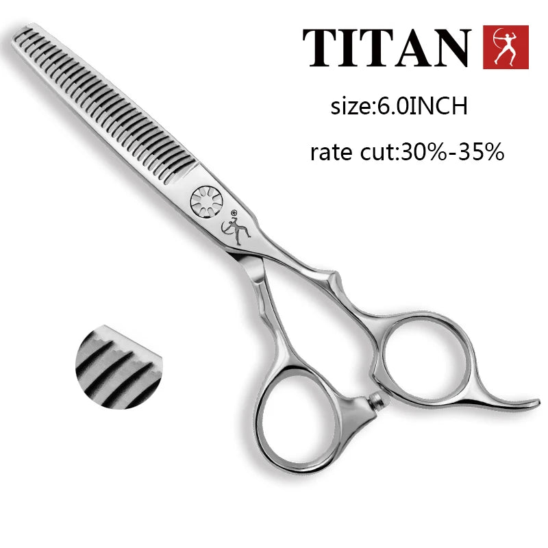 Titan hair scissors vg10 steel, hand made sharp scissors Cutting scissors hairdressing shears barber scissors