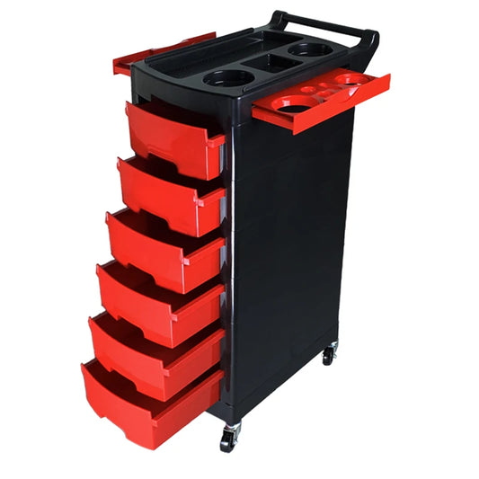 Barber Hairdresser Salon Trolley Cosmetic Tattoo Rolling Spa Salon Trolley Lash Make Up Wozek Narzedziowy Beauty Furniture WKST