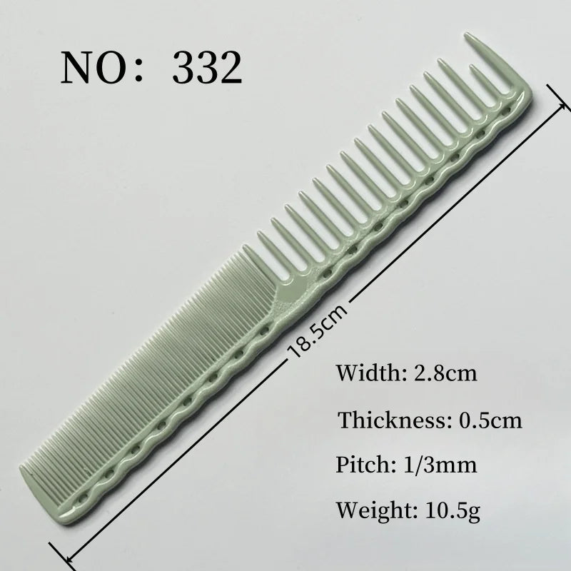 332 Hairdressing Comb Barber's Special Cutting Comb Male Female Styling Trimming Comb Barber Shop Professional Accessories Tools