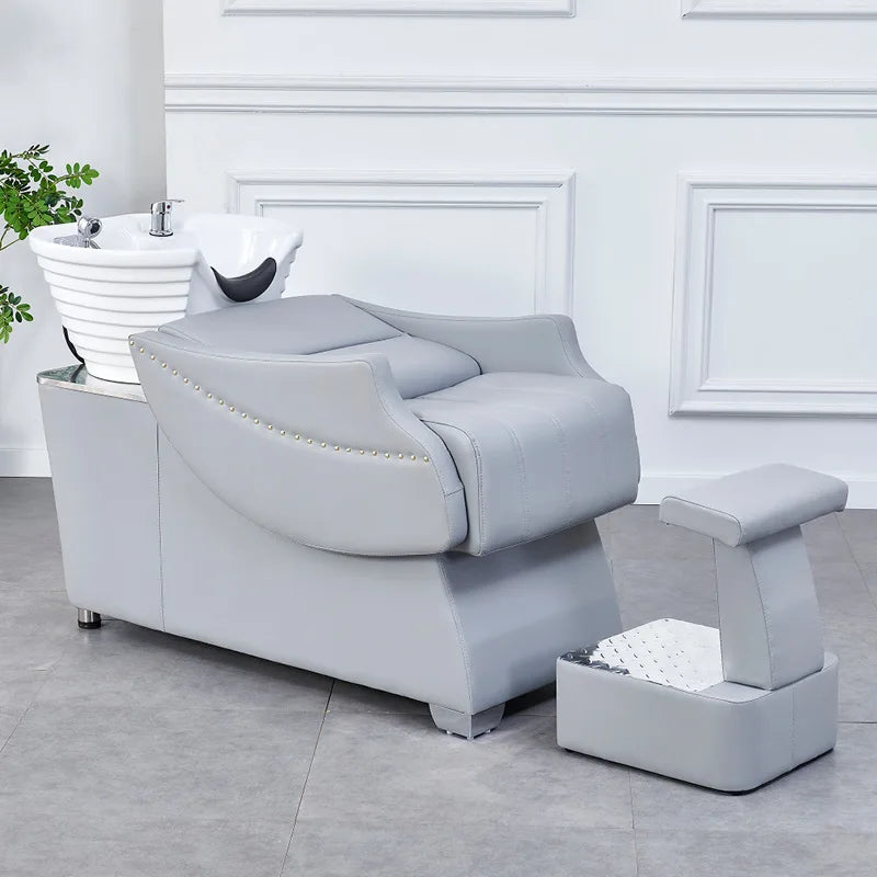 Styling Stations Shampoo Bed Supplies Professionals Head Care Shampoo Bed Luxury Sink Muebles Para Salon De Belleza Furniture