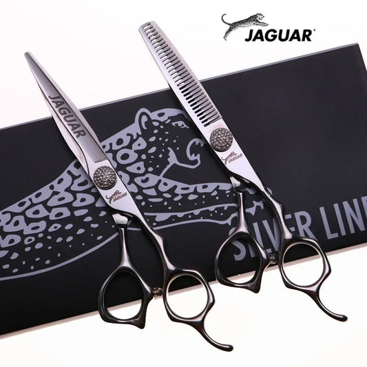 6" hair scissors Professional Hairdressing scissors set Cutting+Thinning Barber shears High quality Silver styles