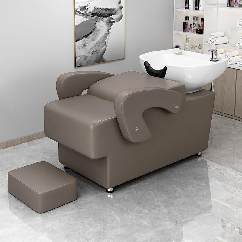 Styling Stations Shampoo Bed Supplies Professionals Head Care Shampoo Bed Luxury Sink Muebles Para Salon De Belleza Furniture