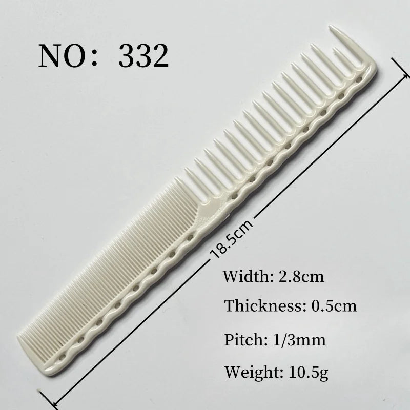 332 Hairdressing Comb Barber's Special Cutting Comb Male Female Styling Trimming Comb Barber Shop Professional Accessories Tools