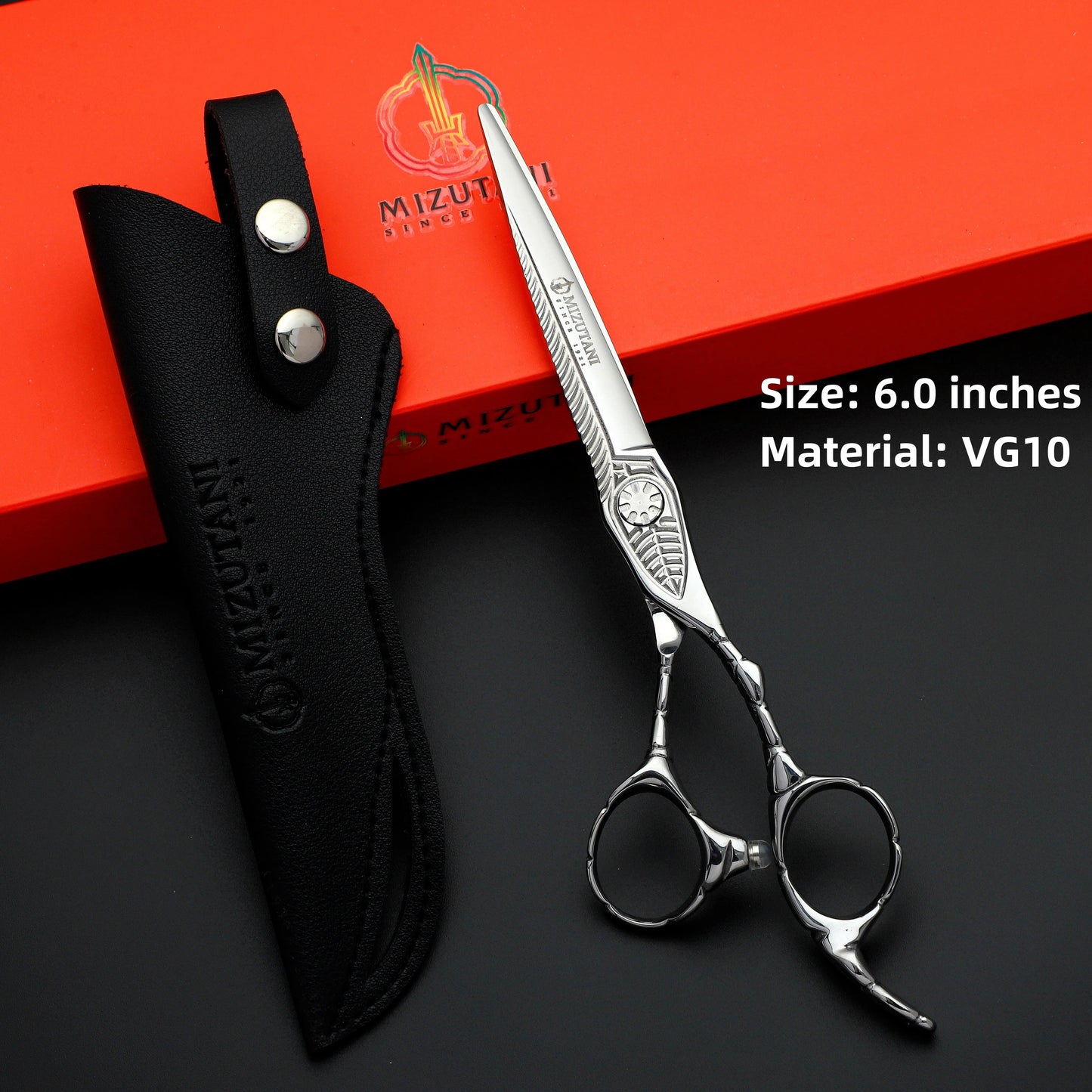 barber Scissors  professional hairdressing scissors 6.2/6.7 inch Scissors High-end barber scissors made of VG10 materia