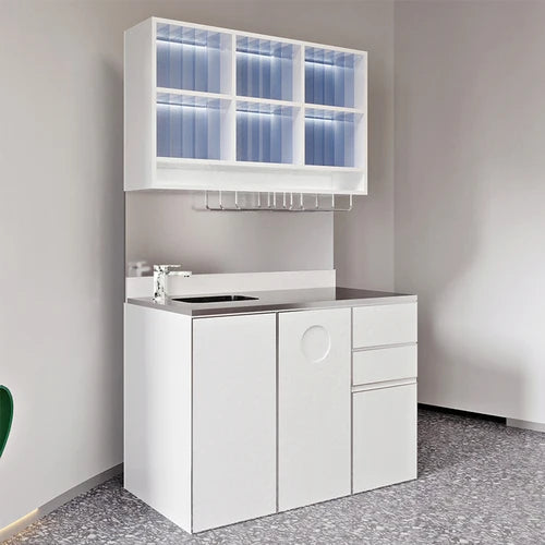 Hair Saloon Dedicated Hanging Display Rack Hair Salon Storage Rack Hair Salon Integrated Stainless Steel Locker