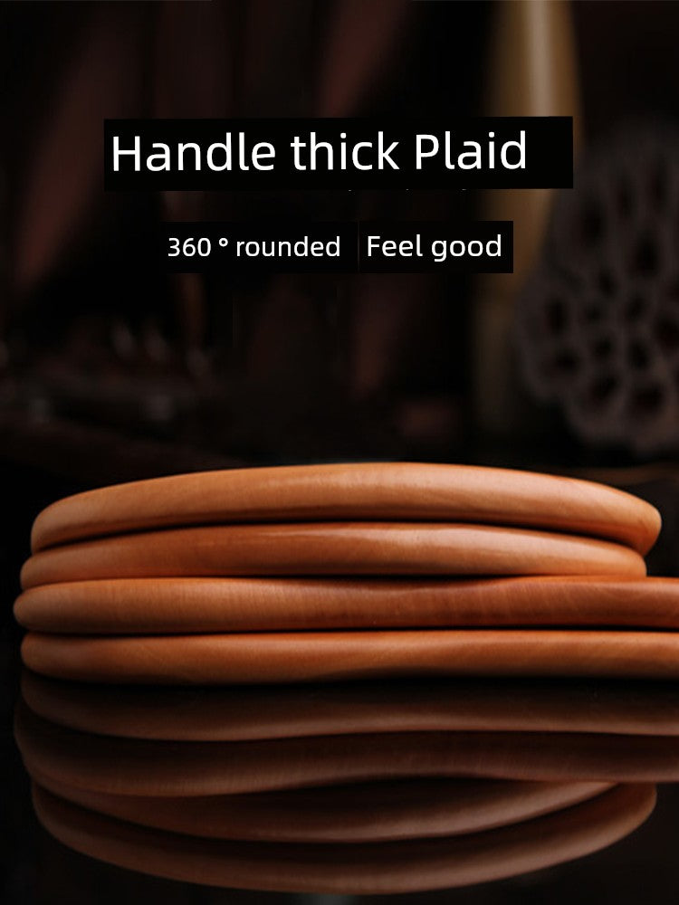 Natural Peach Wooden Comb For Home Electrostatic Hair Loss Sandalwood Ebony Horn Male and Female Long Hair Special Portable Portable