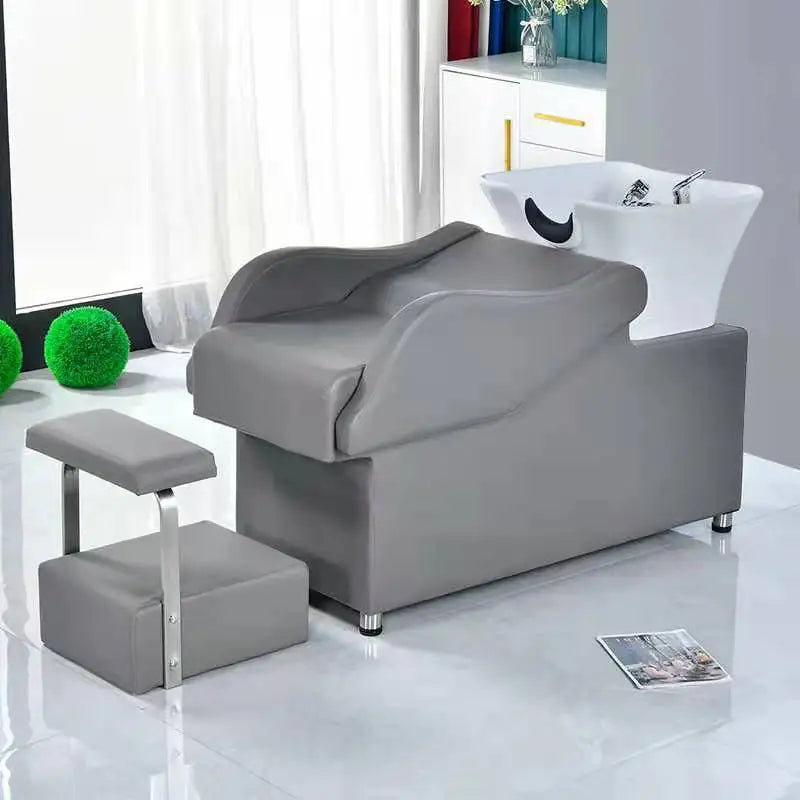 Spa Shampoo Bed Chair Hair Salon Massage Water Cosmetic Living Room Hairdressing Washing Haarwasstoel Equipment Professional