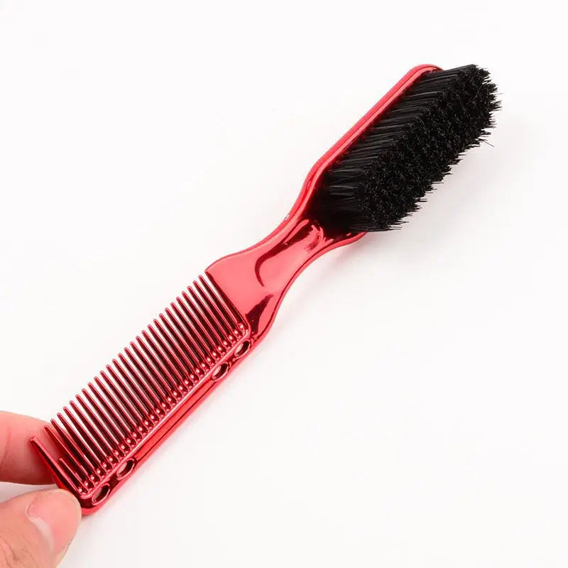 NEW TYPE Barber Hairdressing Soft Hair Cleaning Brush Retro Neck Duster Broken Remove Comb Brush Hair Styling Salon Tools