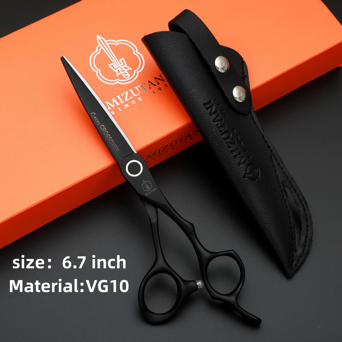 barber Scissors  professional hairdressing scissors 6.2/6.7 inch Scissors High-end barber scissors made of VG10 materia