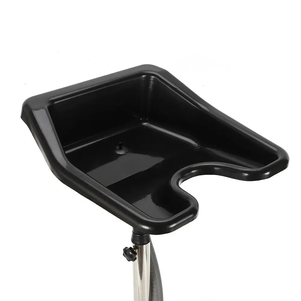 Portable Shampoo Bowl Deep Basin Height Adjustable Salon Hair Wash Tub Sink Portable Mobile Hairdressing Back Wash Shampoo Basin