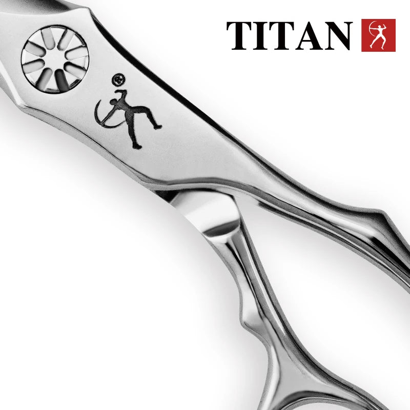 Titan hair scissors vg10 steel, hand made sharp scissors Cutting scissors hairdressing shears barber scissors