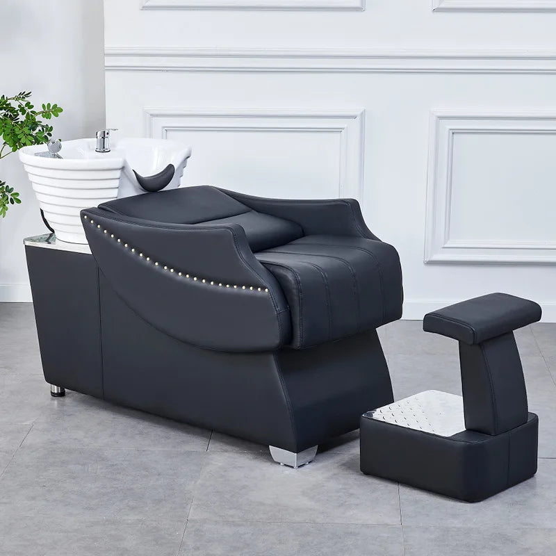 Styling Stations Shampoo Bed Supplies Professionals Head Care Shampoo Bed Luxury Sink Muebles Para Salon De Belleza Furniture