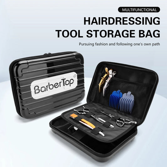 NEW Barber Shockproof  Hair Scissors Case Bag Crush Resistance Trimmer Suitcase Waterproof Non-defrmation Styling Tool Box