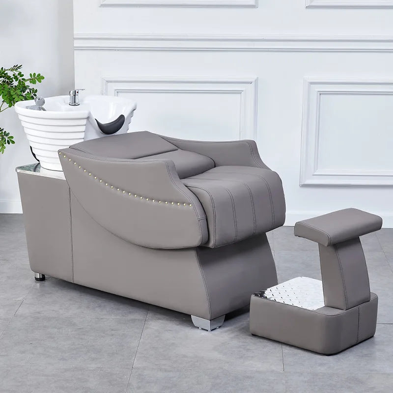 Styling Stations Shampoo Bed Supplies Professionals Head Care Shampoo Bed Luxury Sink Muebles Para Salon De Belleza Furniture