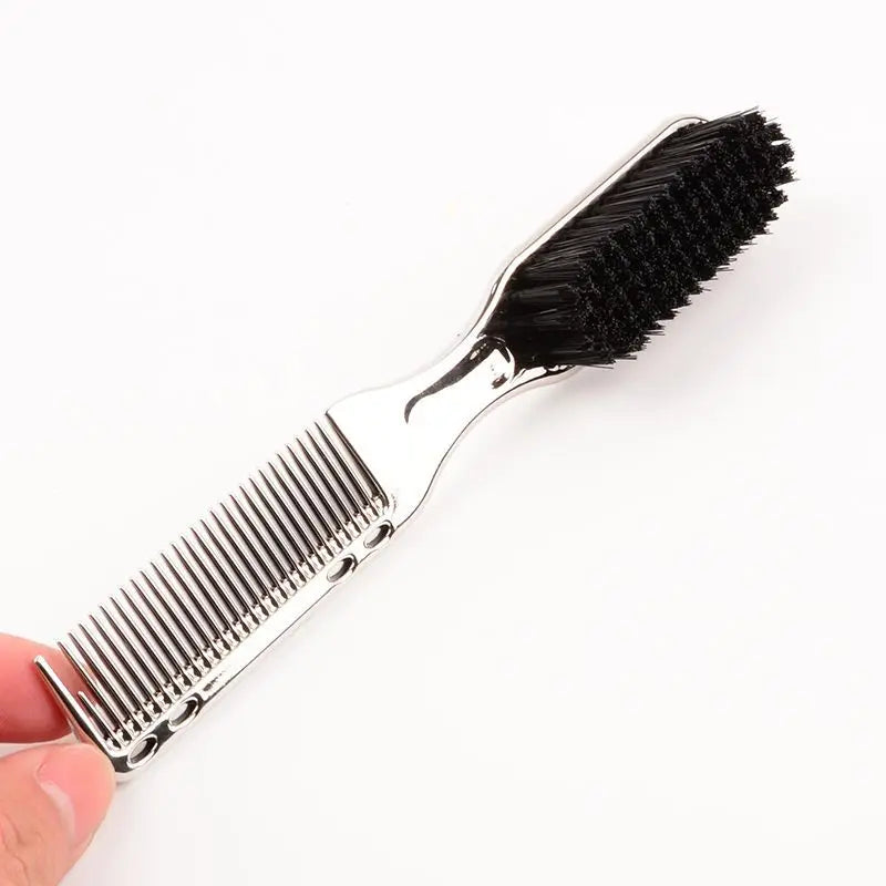 NEW TYPE Barber Hairdressing Soft Hair Cleaning Brush Retro Neck Duster Broken Remove Comb Brush Hair Styling Salon Tools