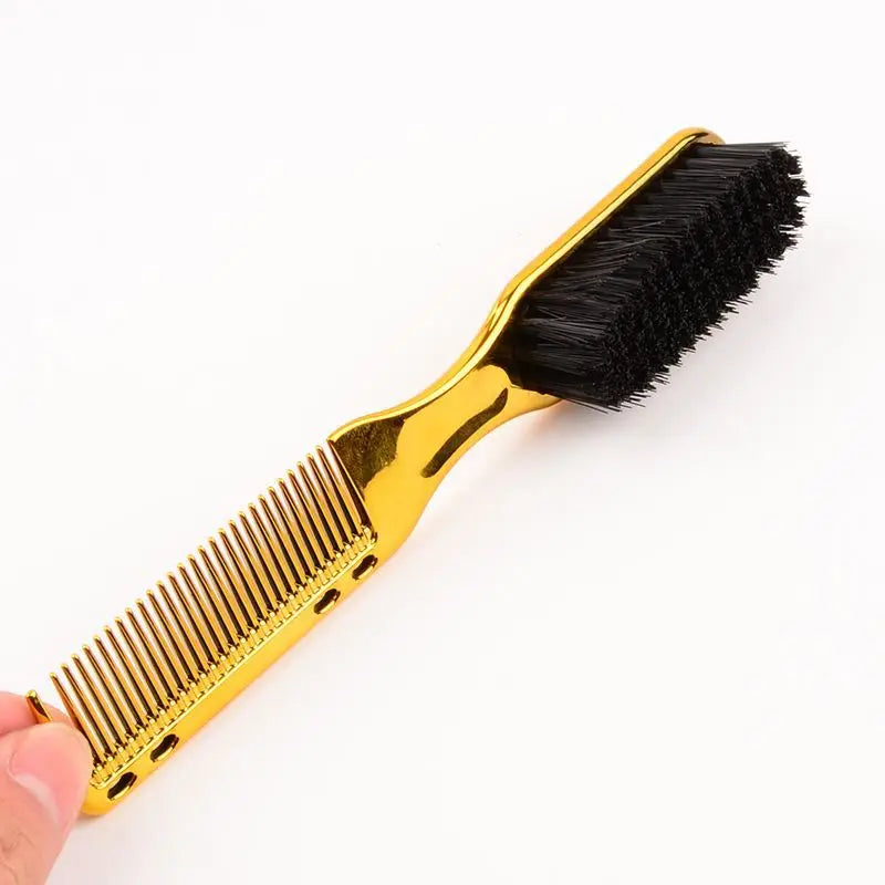 NEW TYPE Barber Hairdressing Soft Hair Cleaning Brush Retro Neck Duster Broken Remove Comb Brush Hair Styling Salon Tools