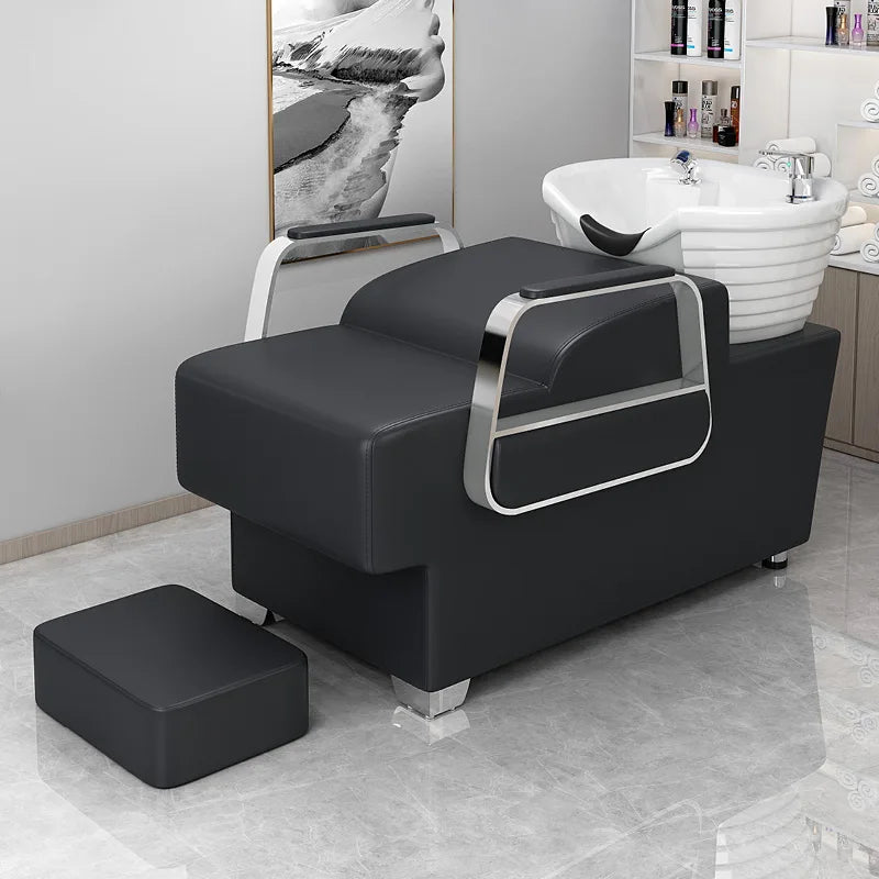 Styling Stations Shampoo Bed Supplies Professionals Head Care Shampoo Bed Luxury Sink Muebles Para Salon De Belleza Furniture