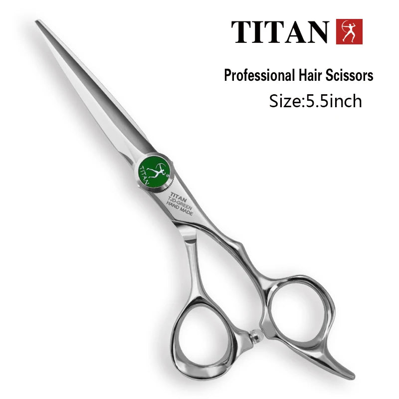 Titan Hairdressing Scissors 6 Inch Hair Scissors Professional Barber Scissors Cutting Thinning Styling Tool Hairdressing Shear