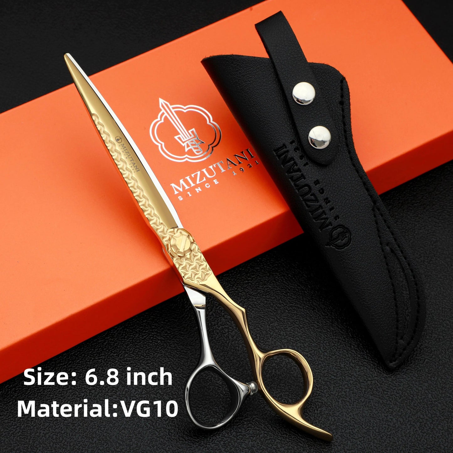 barber Scissors  professional hairdressing scissors 6.2/6.7 inch Scissors High-end barber scissors made of VG10 materia