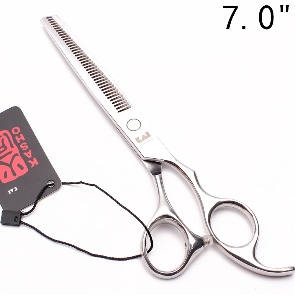 Professional Hair Scissors 5'' 6'' 7'' 8'' Japan Stainless Hairdressing Scissors Barber Thinning Shears Hair Cutting Scissors