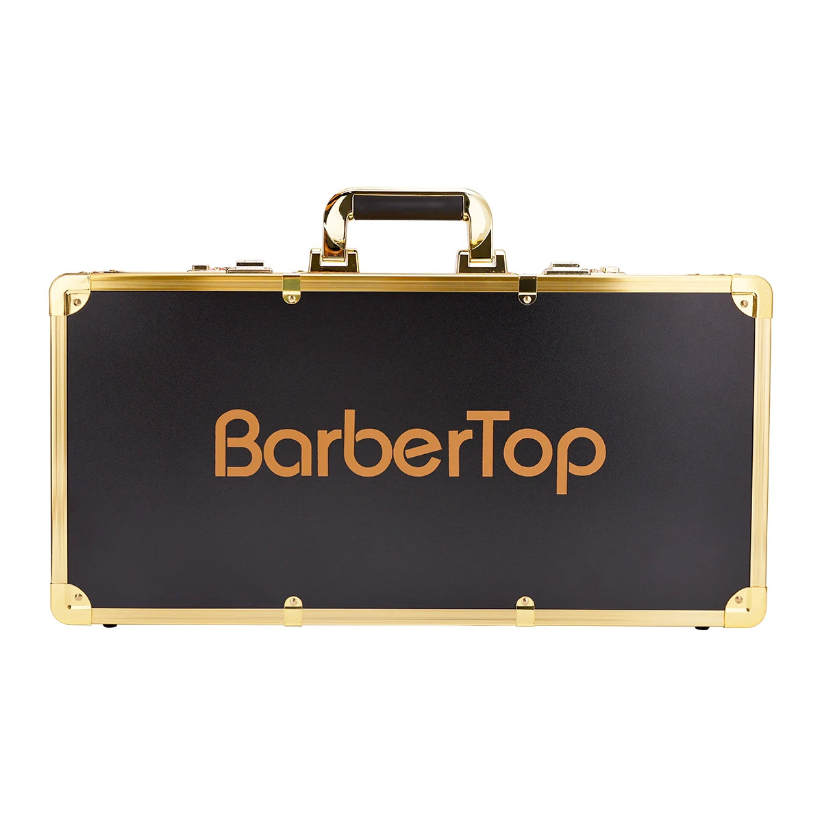 Barbertop Professional Gold Aluminum Suitcase Barber Tool Salon Hairdressing Accessories Atorage Case Carrying Travel Box