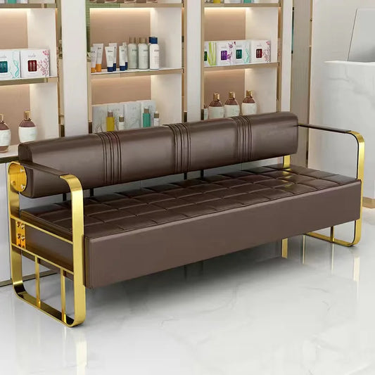 Modern Artificial leather Salon Furniture Sofa For Waiting Area