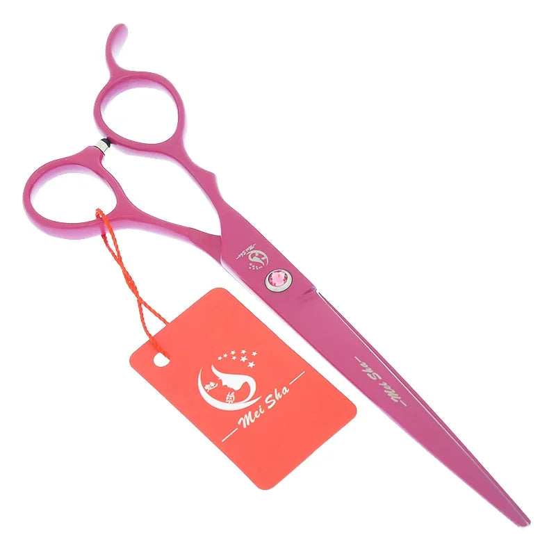 Meisha 7 inch Left Hand Hairdressing Cutting Scissors Professional Barber Shears Japanese Steel Salon Left-hand Clippers A0185A