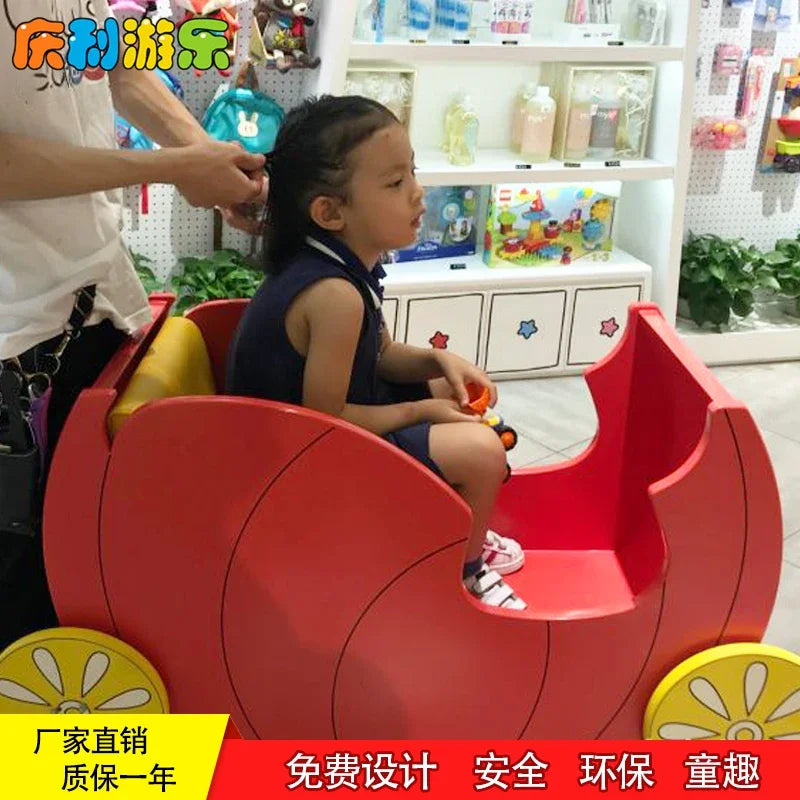 Children's haircut chair Barber shop Hair salon special hair  Cartoon haircut chair Children's haircut chair car